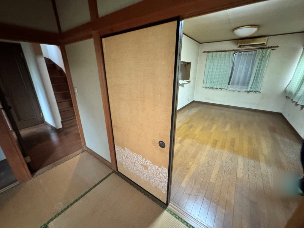久喜市 内装リフォーム前 和室と洋室がつながる既存住宅の状態