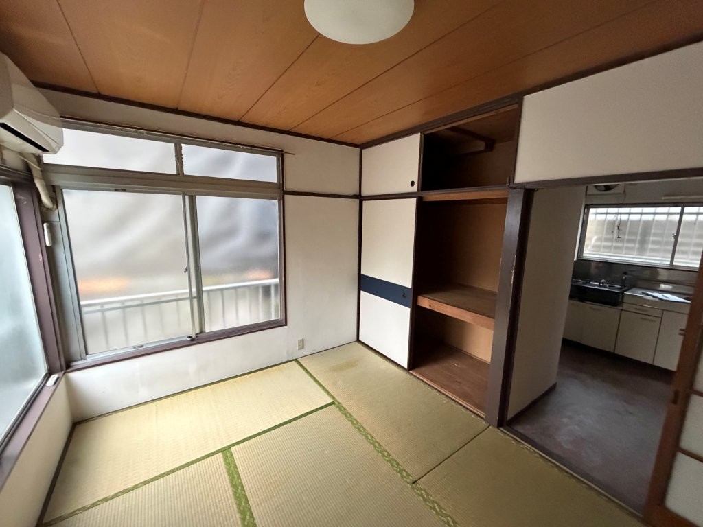 東京都豊島区の賃貸アパート 和室・キッチン改修施工前
