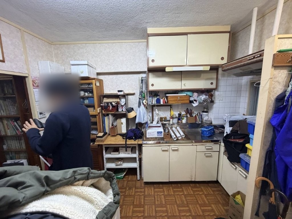埼玉県上尾市の賃貸アパート キッチンリフォーム施工前